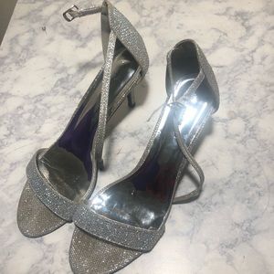 Silver heels